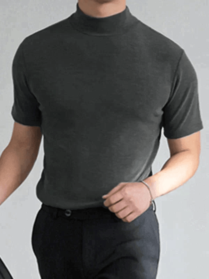 Harbor High Neck Slim Fit Tshirt Product Image 05