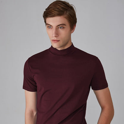 Harbor High Neck Slim Fit Tshirt Product Image 10