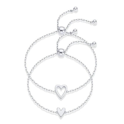Harmony Heart Adjustable Bracelet Set Product Image 03