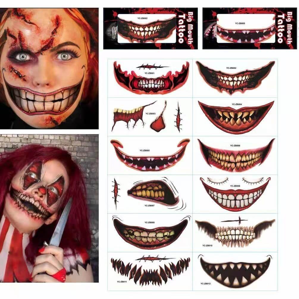 Hauntglow Temporary Body Art Tattoos Product Image 02