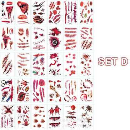 Hauntglow Temporary Body Art Tattoos Product Image 16