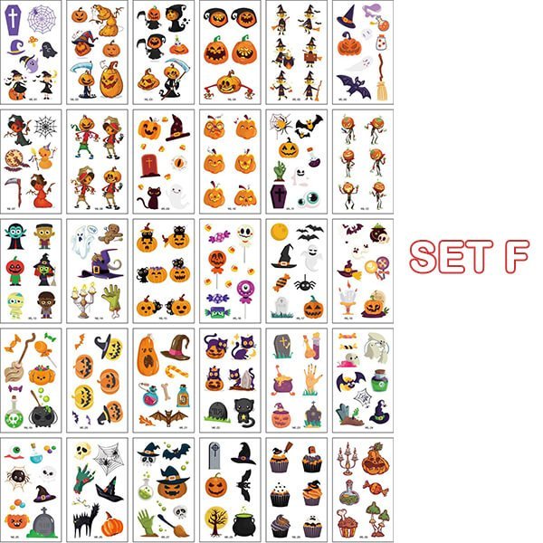 Hauntglow Temporary Body Art Tattoos Product Image 18