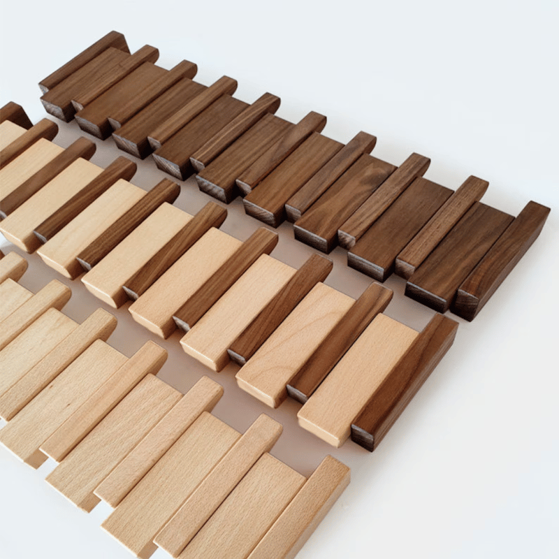 Havenrail Wooden Wall Coat Rack Fold Away Hooks Product Image 03