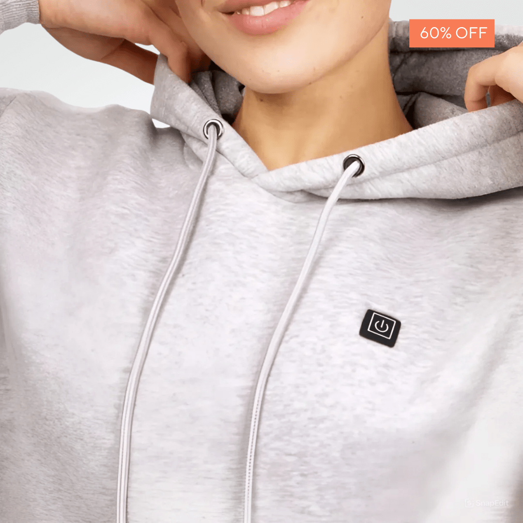 Hearthglow Heated Hoodie Soft Warm Layer Product Image 09
