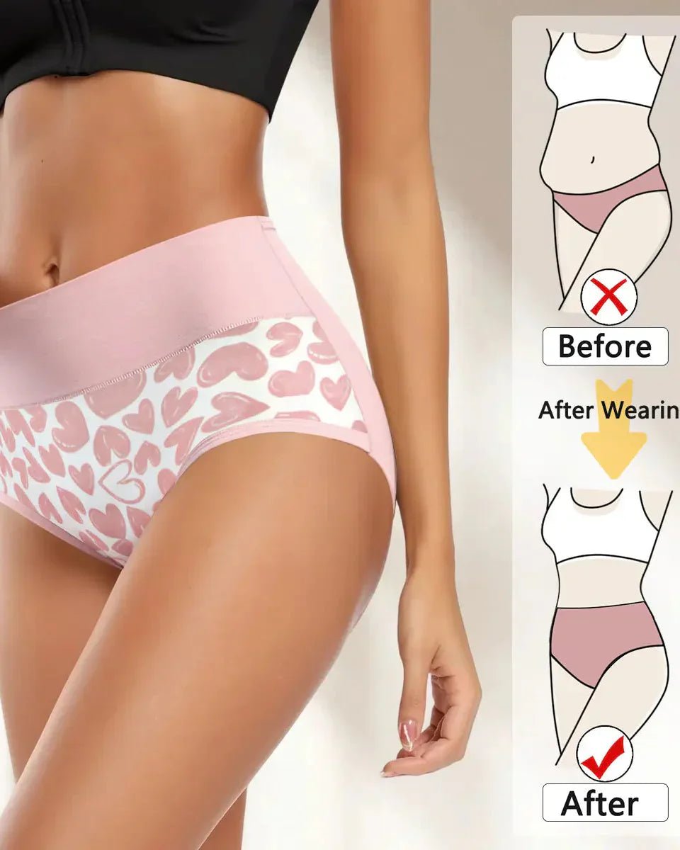 High Rise Cotton Briefs Six Pack Product Image 03