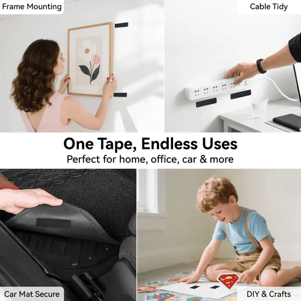 Holdease Reusable Hook Loop Mounting Strips Product Image 06