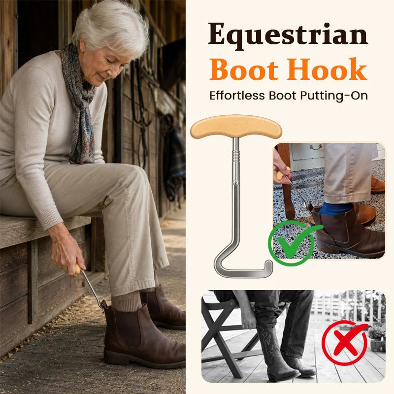 Horse Shaped Shoe Horn Easy Wear Product Image 02
