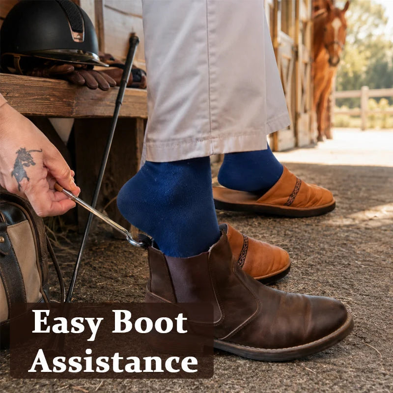 Horse Shaped Shoe Horn Easy Wear Product Image 04