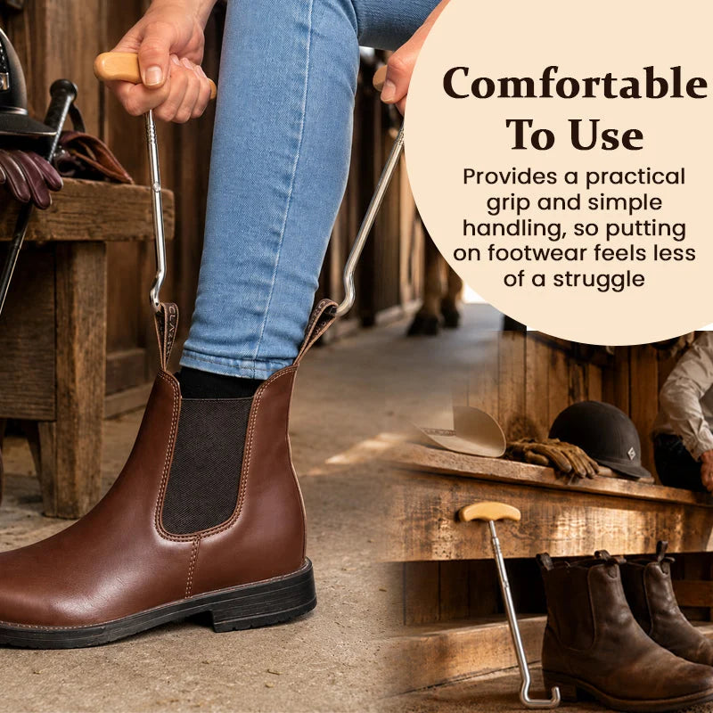 Horse Shaped Shoe Horn Easy Wear Product Image 06