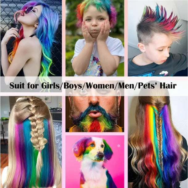 Huepop Washable Hair Chalk Comb Kit Product Image 07
