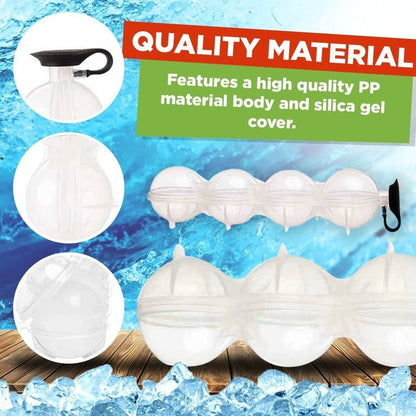 Ice Ball Freezer Mold 4 Cavity Drink Chiller Tray Product Image 06