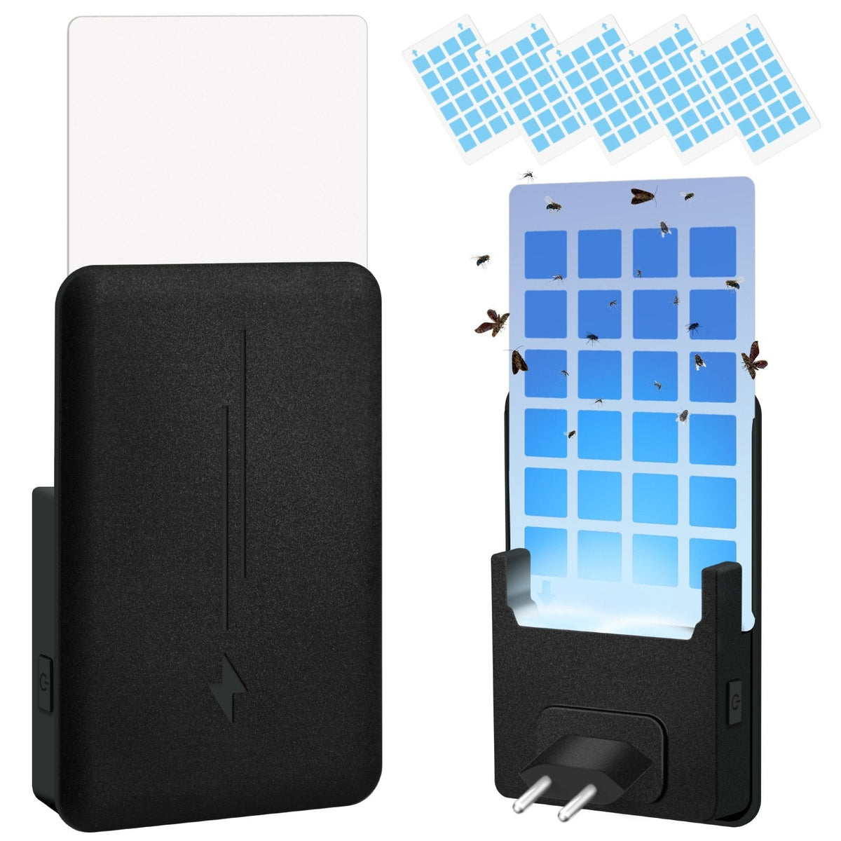 Indoor Uv Insect Trap Adhesive Capture Product Image 01