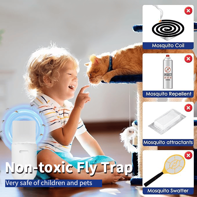 Indoor Uv Insect Trap Adhesive Capture Product Image 02