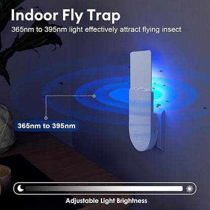Indoor Uv Insect Trap Adhesive Capture Product Image 08