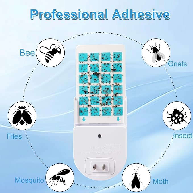 Indoor Uv Insect Trap Adhesive Capture Product Image 09