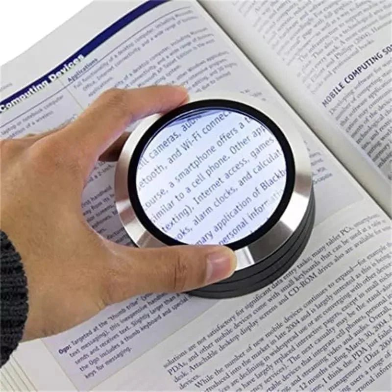 Insight Led Desktop Magnifier Optical Glass Lens Product Image 02