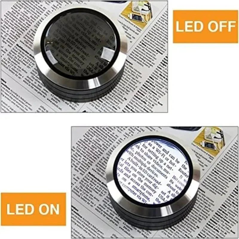 Insight Led Desktop Magnifier Optical Glass Lens Product Image 03
