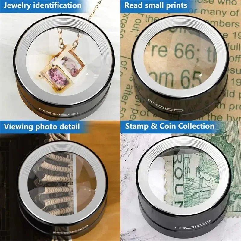 Insight Led Desktop Magnifier Optical Glass Lens Product Image 05