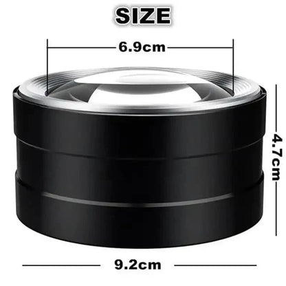 Insight Led Desktop Magnifier Optical Glass Lens Product Image 07