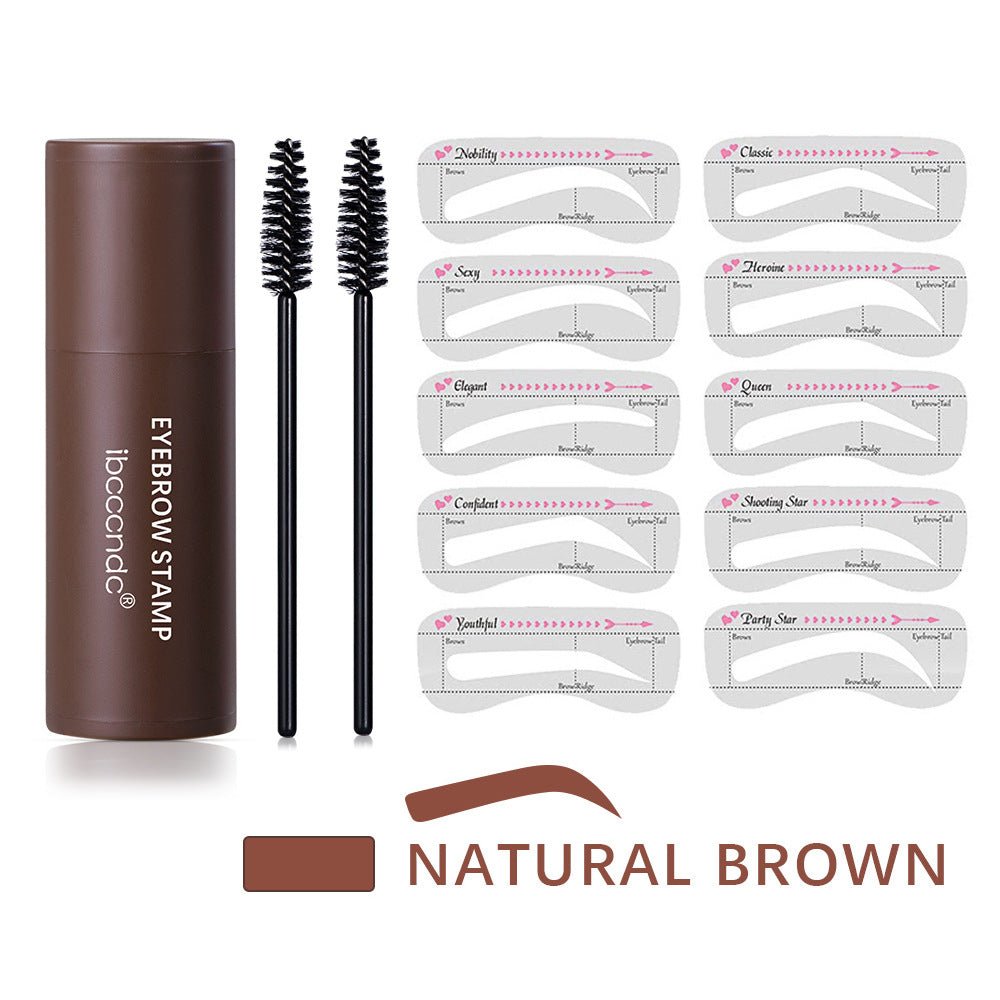 Instant Brow Shaping Kit Stamp Powder Stencils Product Image 04