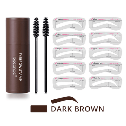 Instant Brow Shaping Kit Stamp Powder Stencils Product Image 05