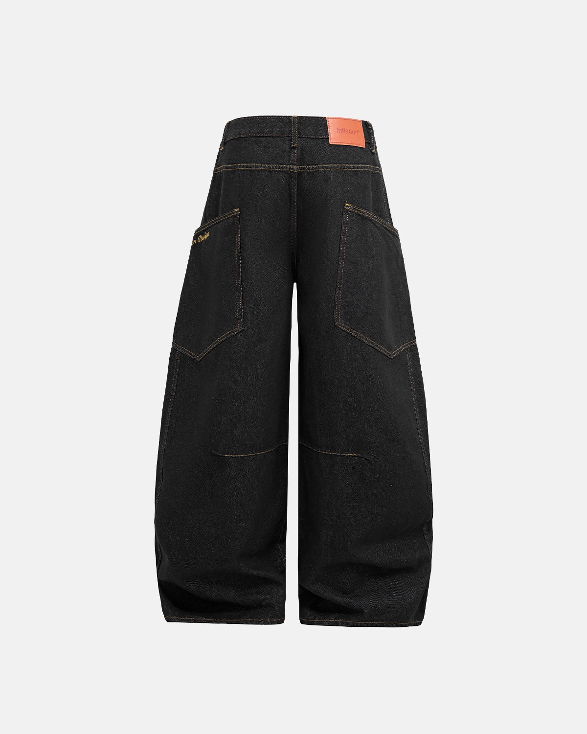 Isla Loose Fit Cotton Blend Jeans Product Image 02