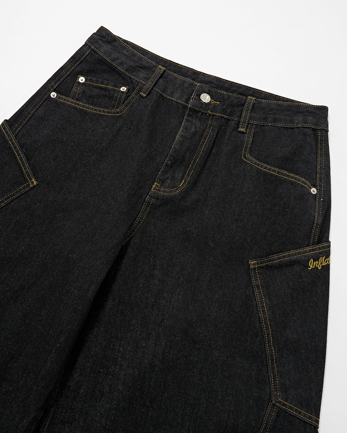 Isla Loose Fit Cotton Blend Jeans Product Image 05