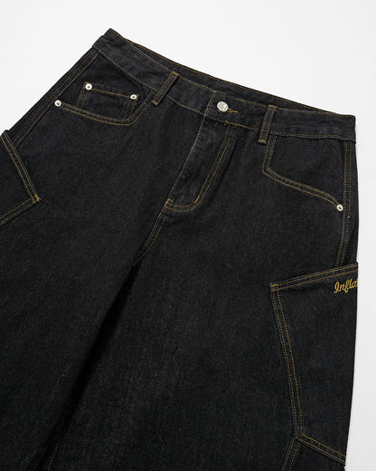 Isla Loose Fit Cotton Blend Jeans Product Image 05