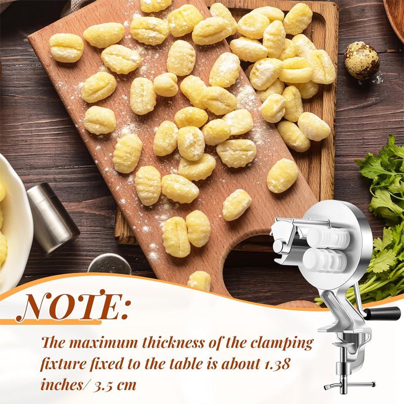Italian Fresh Pasta Roller Manual Noodle Maker Product Image 03