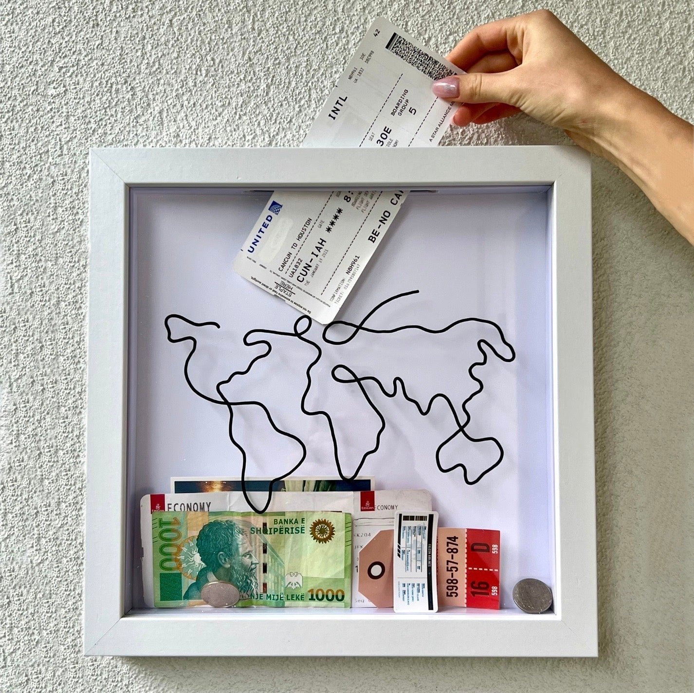 Journey Memory Shadow Box Display Product Image 05