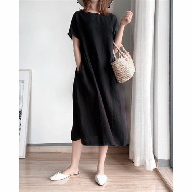 Juniper Linen Cotton Maxi Dress Product Image 09