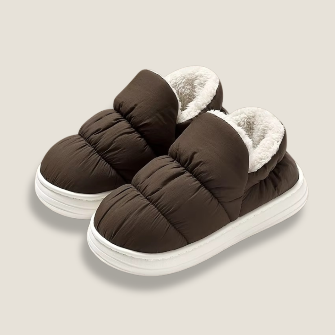 Juno Quilted Slip On Slippers Product Image 05