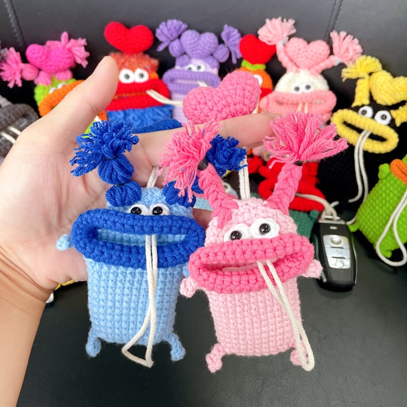 Keepsake Crochet Key Pouch Yarn Organizer Product Image 03
