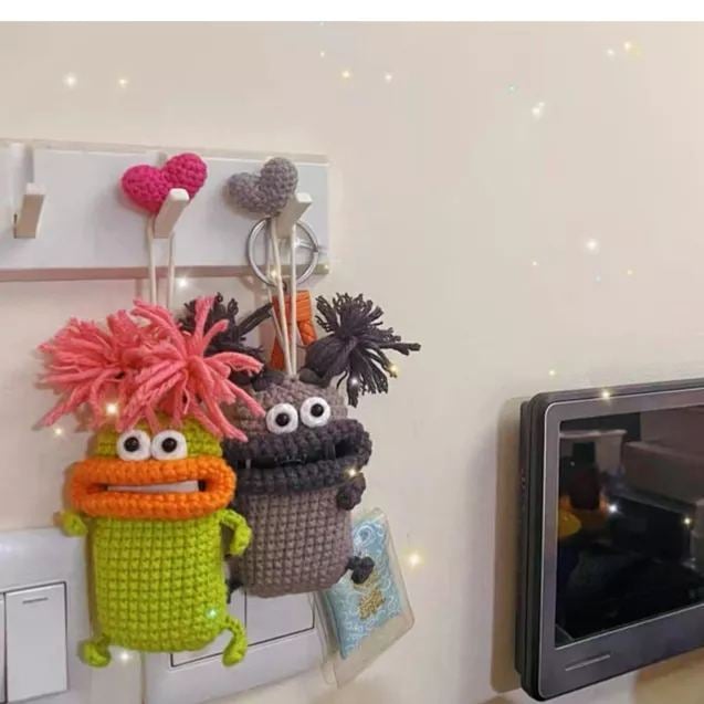 Keepsake Crochet Key Pouch Yarn Organizer Product Image 07