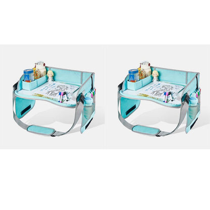 Kids Foldable Travel Activity Tray Erasable Surface Storage Product Image 09