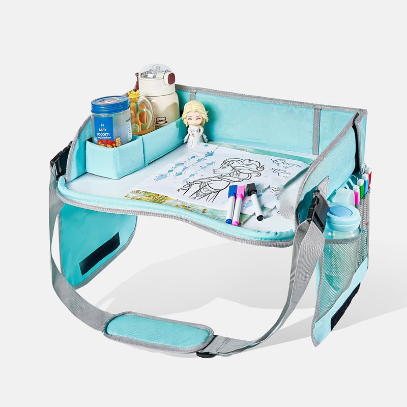 Kids Foldable Travel Activity Tray Erasable Surface Storage Product Image 14