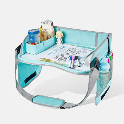 Kids Foldable Travel Activity Tray Erasable Surface Storage Product Image 14