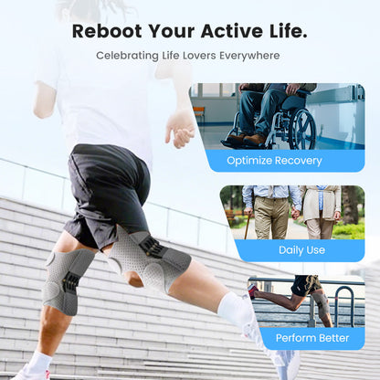 Kineticfit Adjustable Breathable Sports Knee Pads Product Image 01