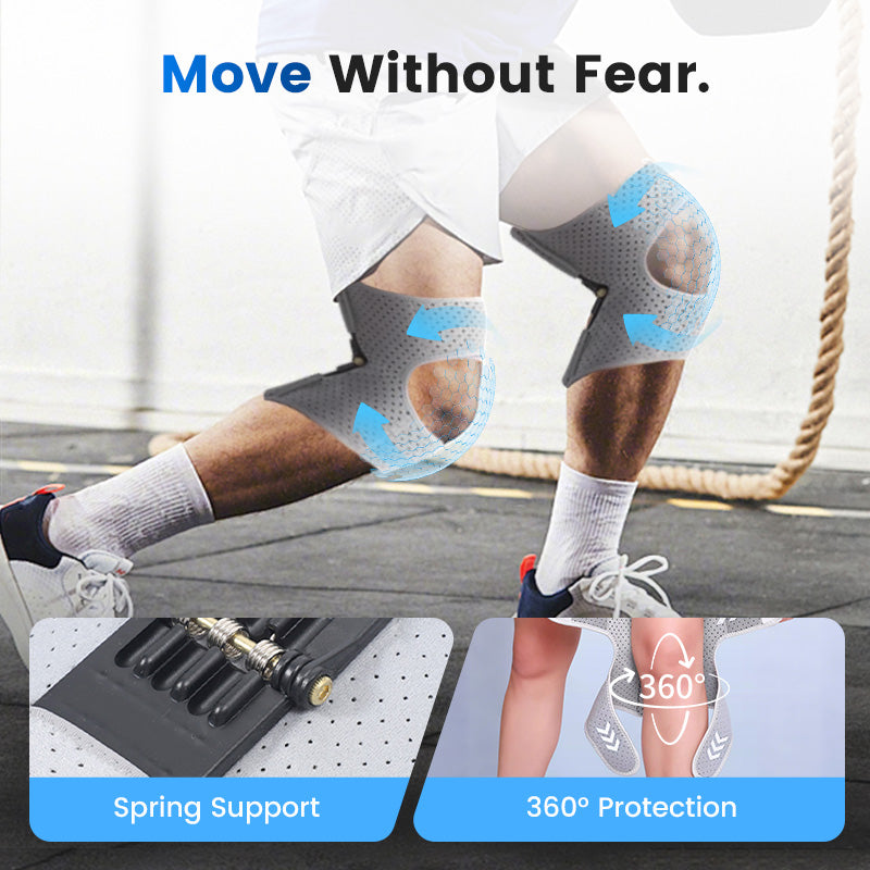 Kineticfit Adjustable Breathable Sports Knee Pads Product Image 05