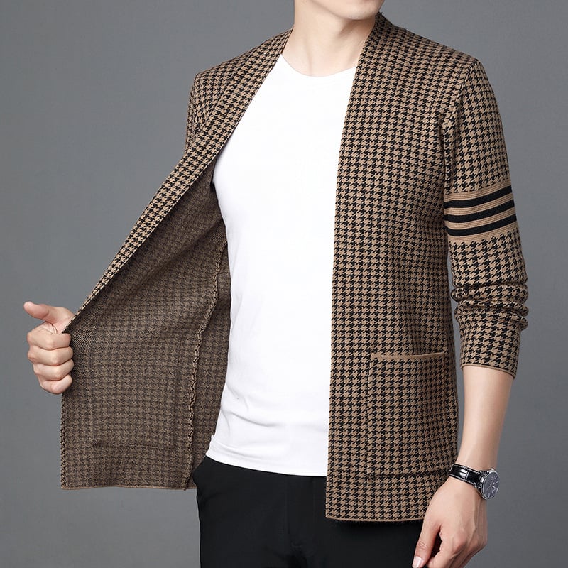 Kora Loose Fit Knit Cardigan Layering Product Image 01