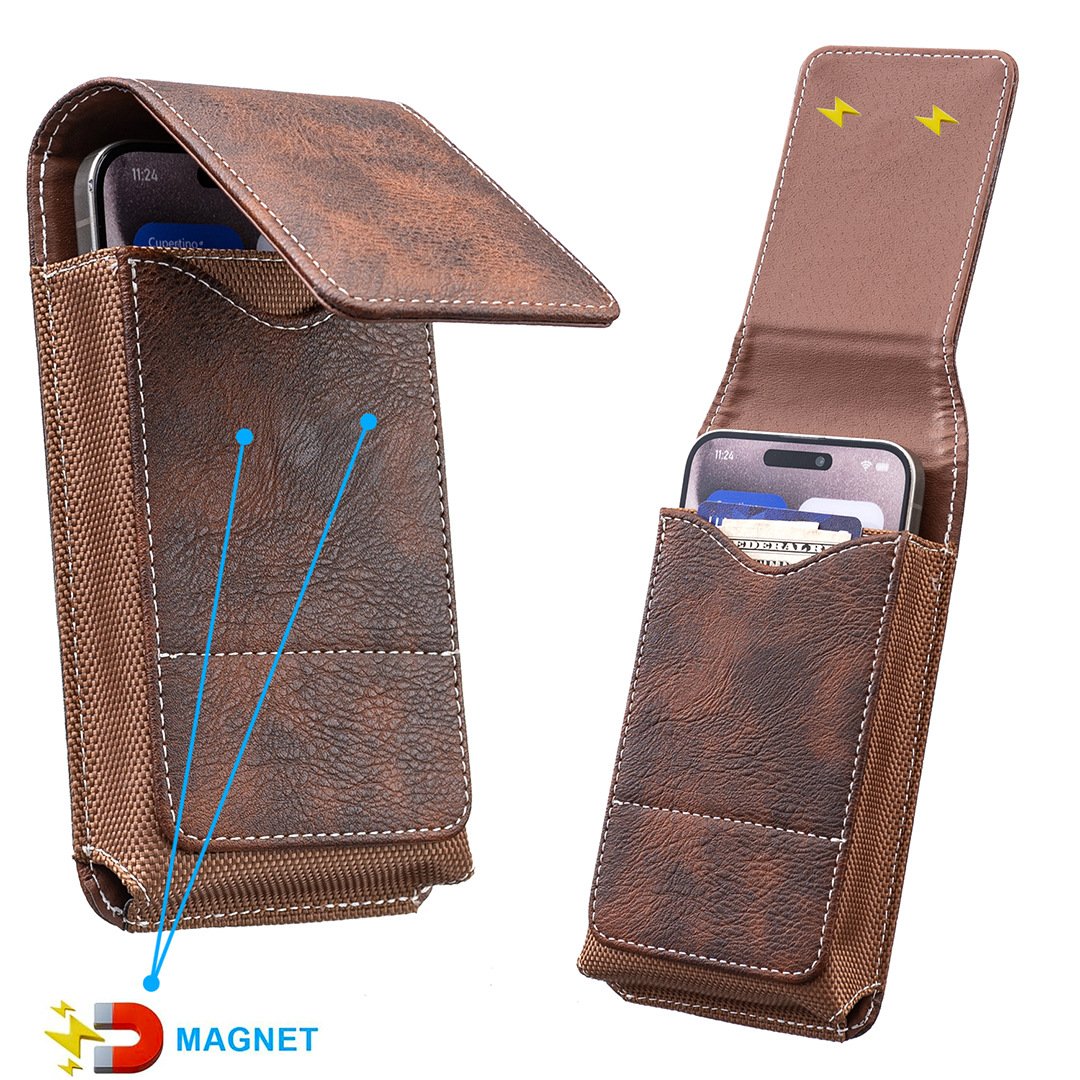 Leather Belt Phone Holster Product Image 05
