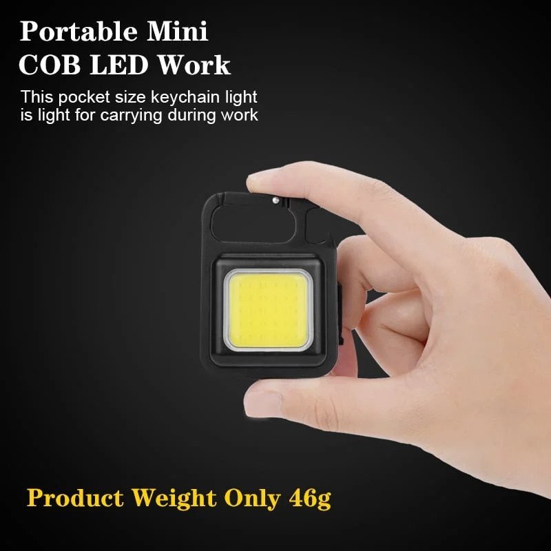 Ledgelite Rechargeable Magnetic Keychain Light Product Image 03