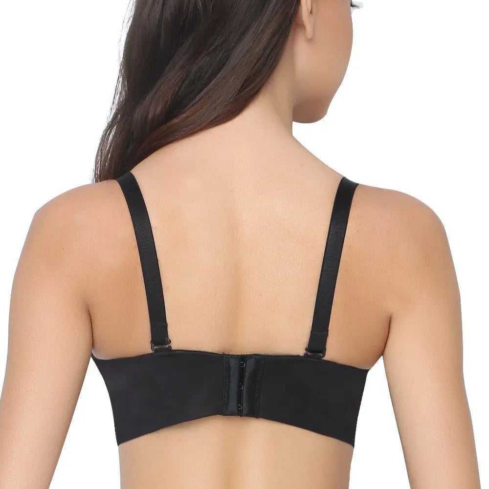 Liftshape Padded Push Up Bra Adjustable Seamless Fit Product Image 03