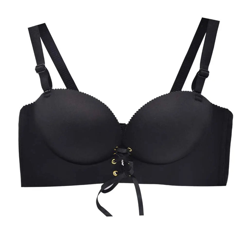 Liftshape Padded Push Up Bra Adjustable Seamless Fit Product Image 04
