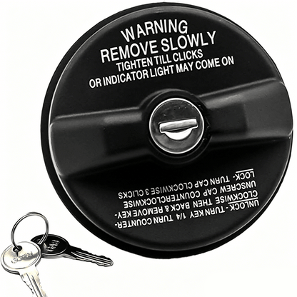 Lockguard Black Locking Fuel Tank Cap Product Image 05