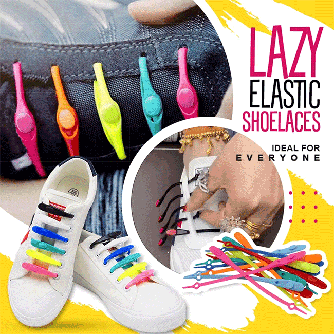 Loop Free Silicone No Tie Shoelaces Product Image 01