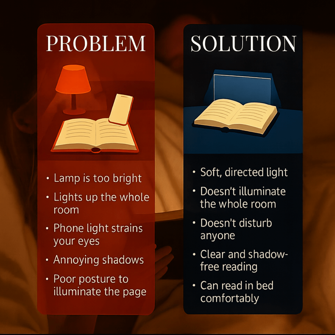 Lucent Page Reading Lamp Soft Led Bed Light Product Image 03