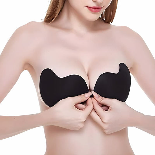 Luma Seamless Adhesive Push Up Bra Product Image 01