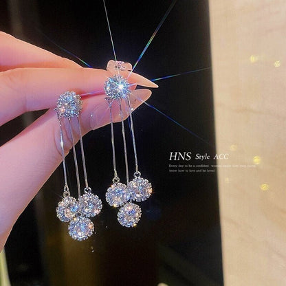 Lumin Bloom Zirconia Hypoallergenic Earrings Product Image 01