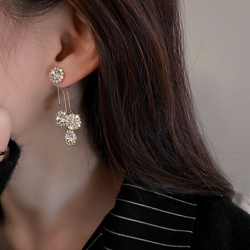 Lumin Bloom Zirconia Hypoallergenic Earrings Product Image 04